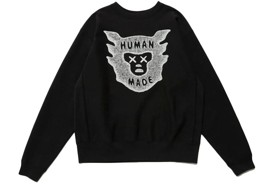 KAWS x Human Made #1 Sweatshirt Black