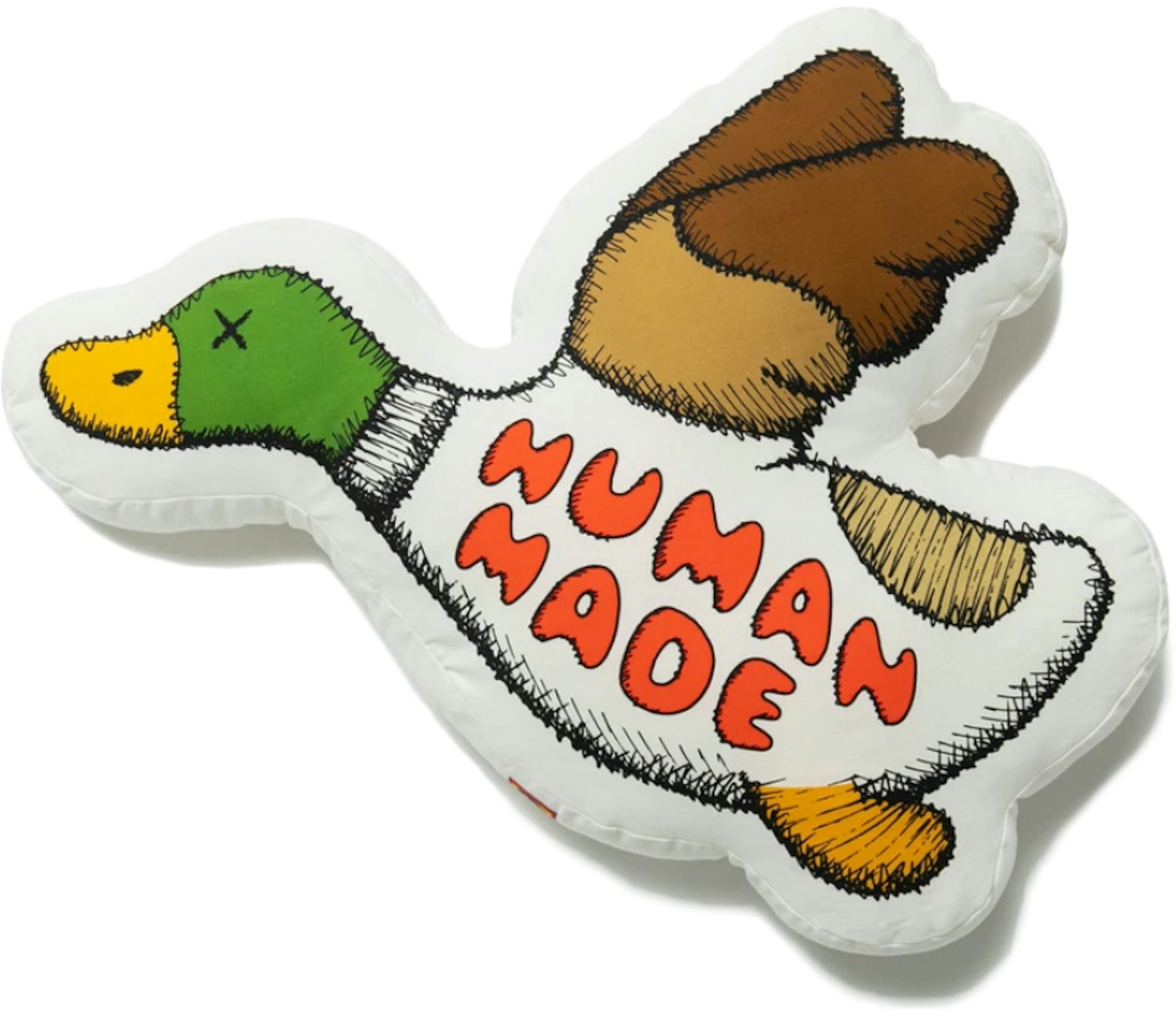 KAWS x Human Made Cushion #2 Duck Multi - FW21 - US