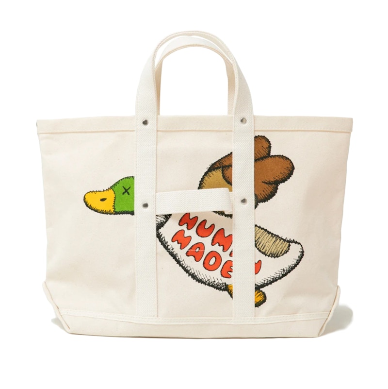 KAWS x Human Made Medium Tote Bag日本製