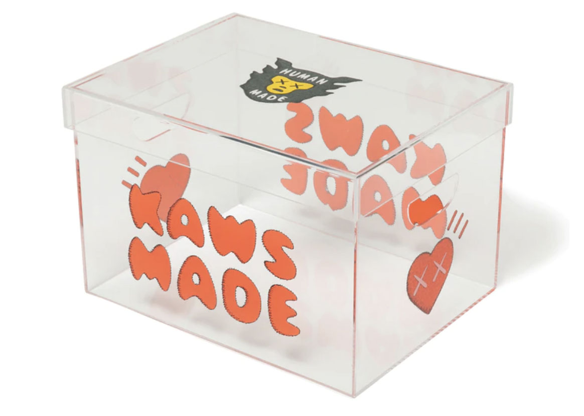 KAWS x Human Made STORM COWBOY Clear Acrylic Storage Box - SS22 - US