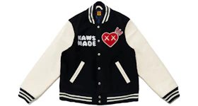 KAWS x Human Made Varsity Jacket Navy
