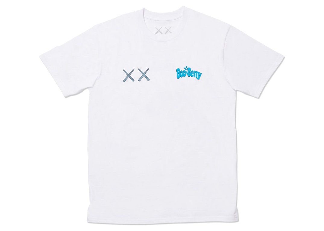 Pre-owned Kaws X Monsters Boo Berry T-shirt White