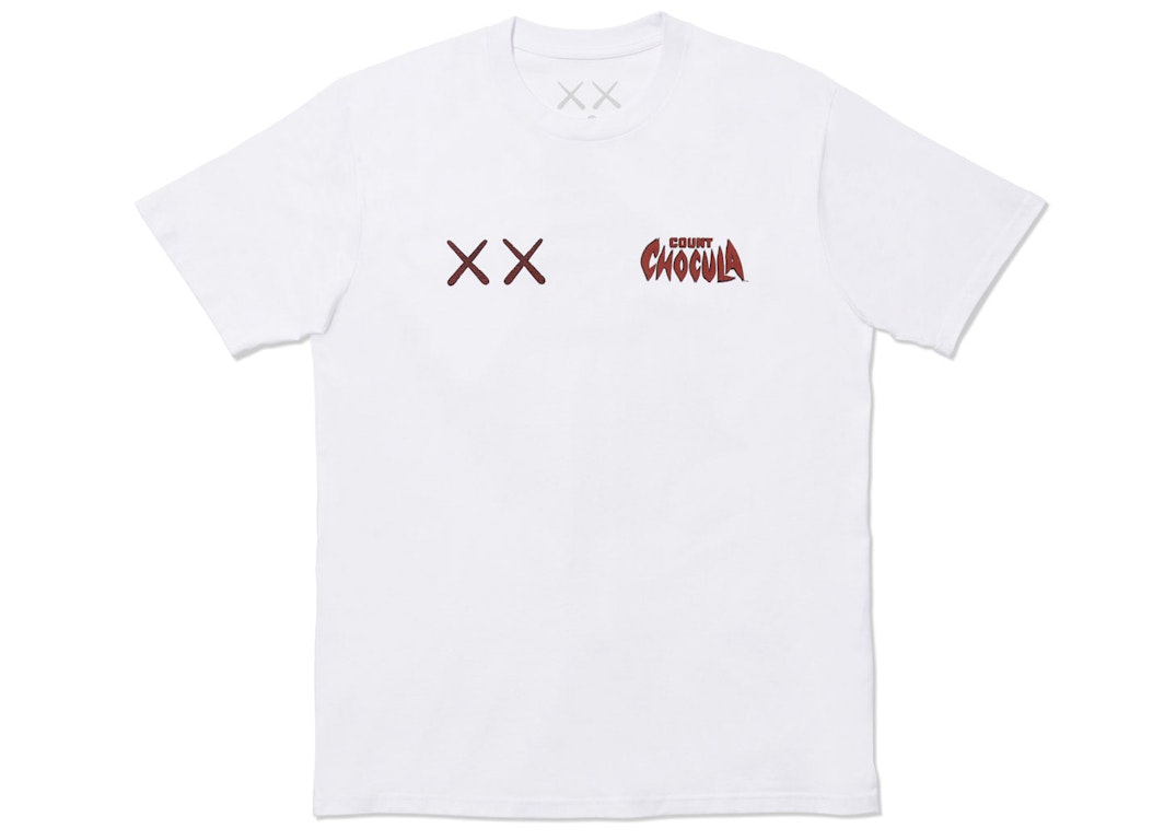 Pre-owned Kaws X Monsters Count Chocula T-shirt White