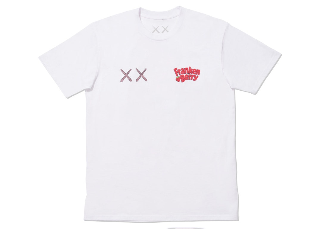 Pre-owned Kaws X Monsters Franken Berry T-shirt White