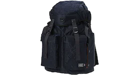 KAWS x Porter Backpack Iron Blue