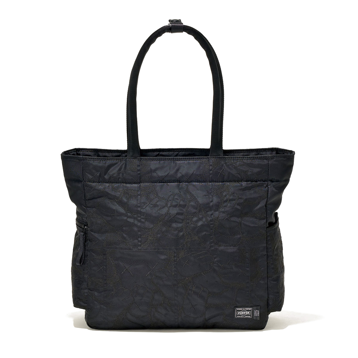 KAWS x Porter Tokyo First Bag Black