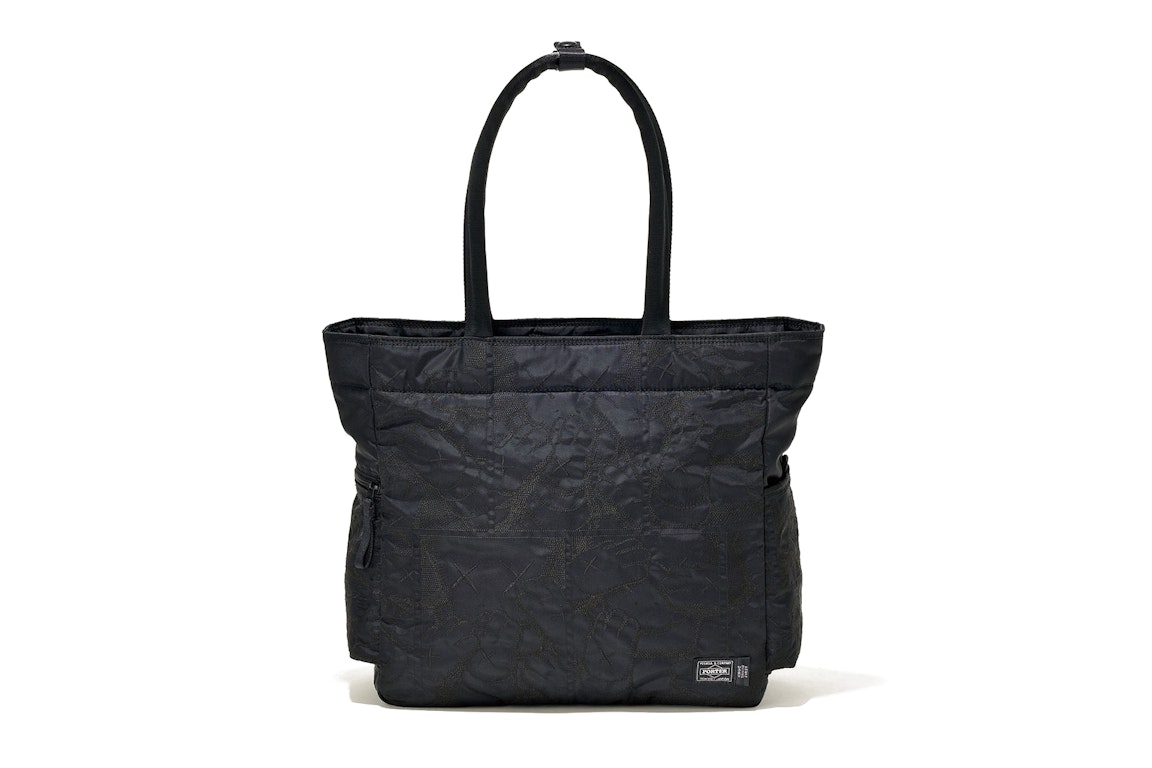 Pre-owned Kaws X Porter Tokyo First Bag Black