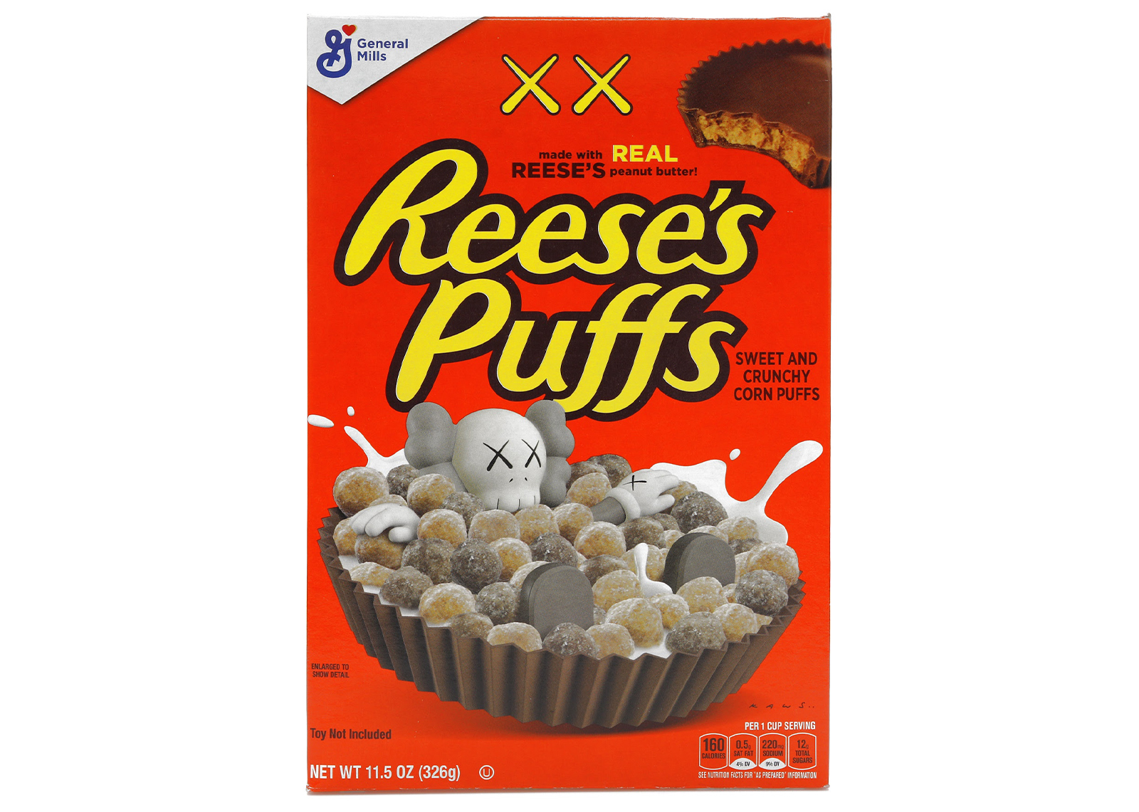 Puffs　For　Consumption)　Reese's　JP　Fit　x　(Not　Cereal　KAWS　Human