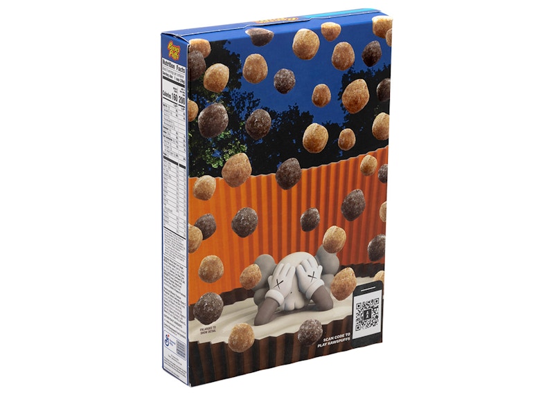 KAWS x Reese's Puffs Limited Edition Cereal (Not Fit For Human Consumption) Blue - Thumbnail 3