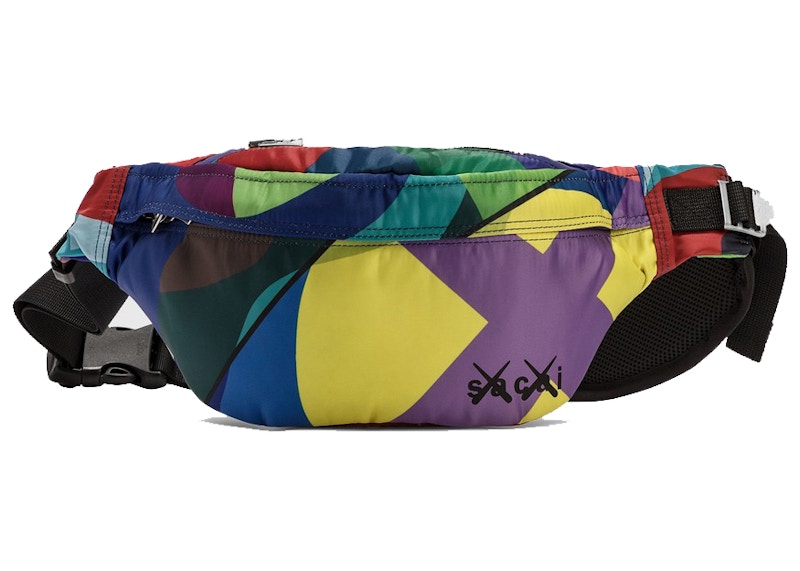 21-0257S sacai × KAWS PORTER Bum Bag-