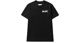 KAWS x Sacai Embroidery T-shirt Black White