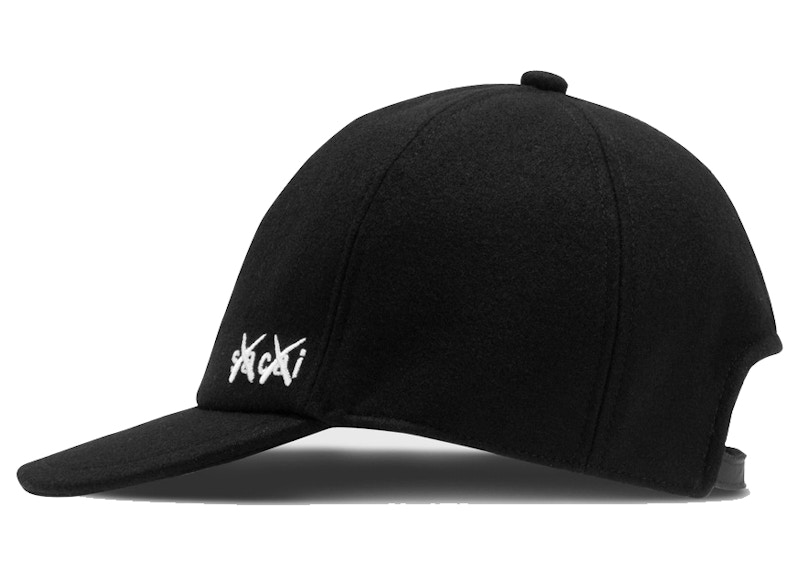 KAWS x Sacai Melton Cap Black Men's - FW21 - US