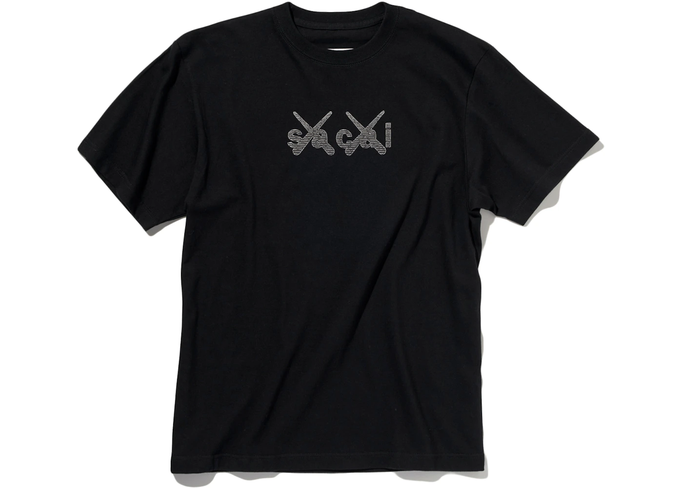 KAWS x Sacai Print Tee Black Men's - FW21 - US