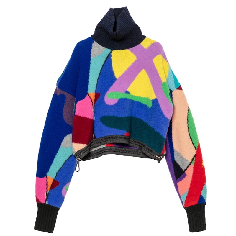 KAWS x Sacai Womens Knit Pullover Multi