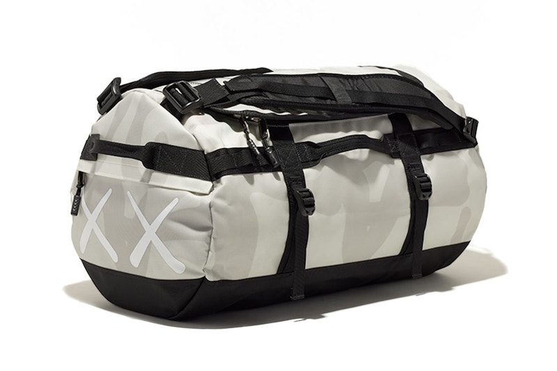 KAWS x The North Face Basecamp Duffel Moonlight Ivory - FW22 - US