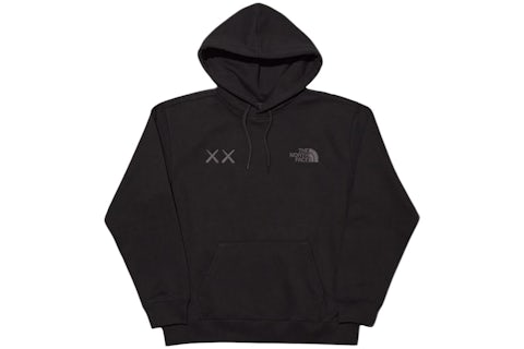 KAWS x The North Face Hoodie Black Men's FW22 US