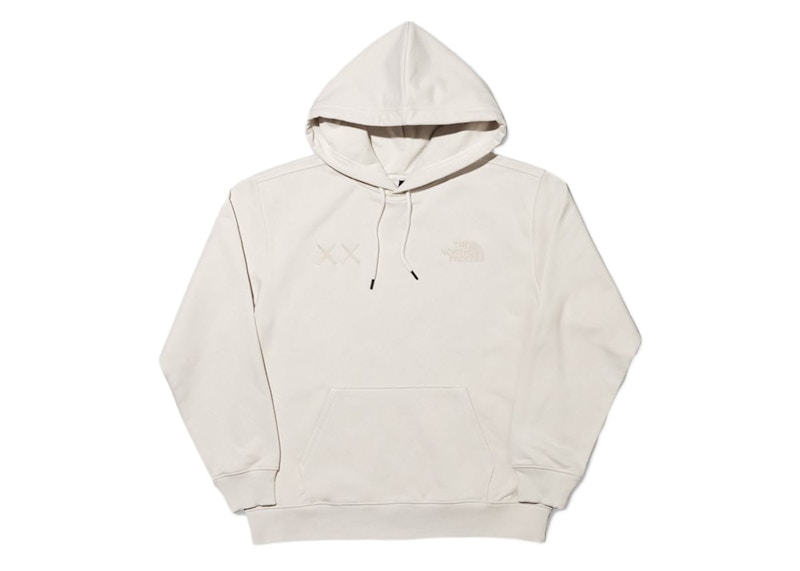 North face hoodie white hot sale