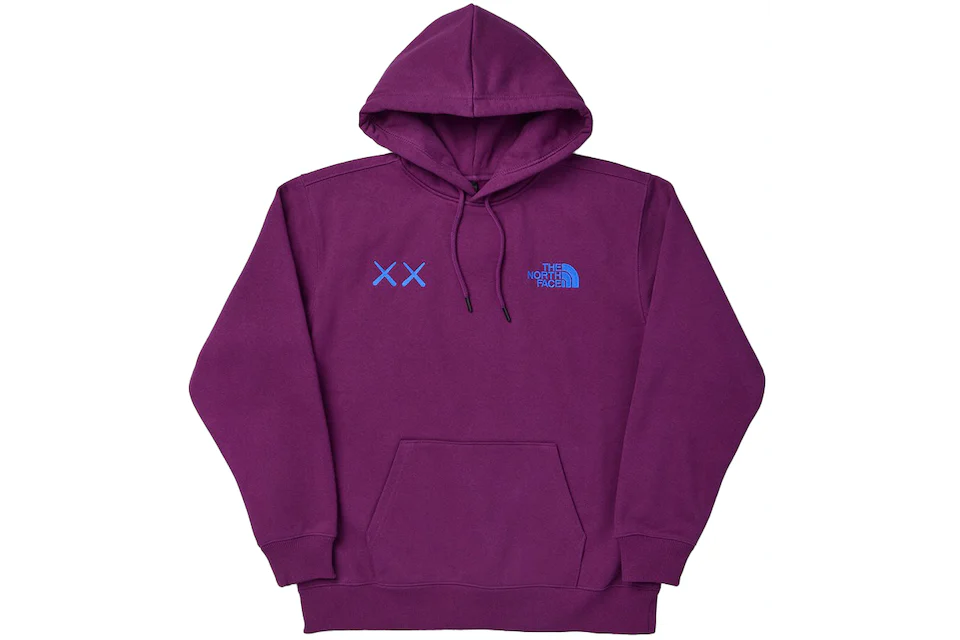 KAWS x The North Face Popover Hoodie Pamplona Purple