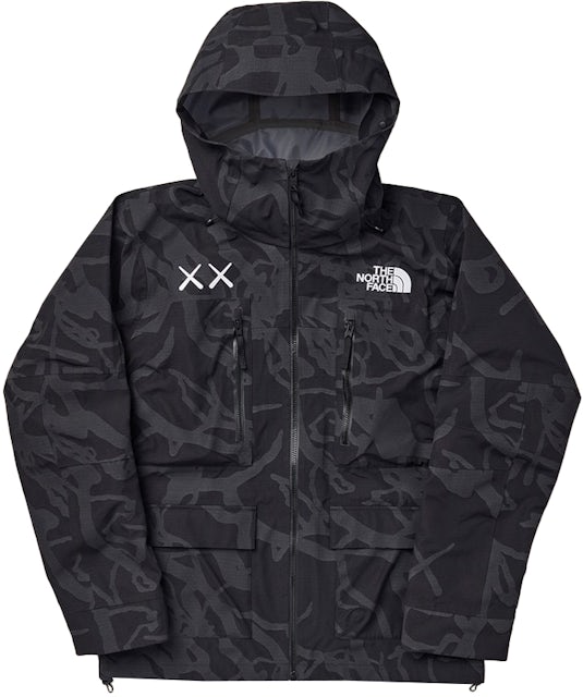 The North Face x Kaws Freeride Jacket 'Black Dragline Print' | Men's Size Xs