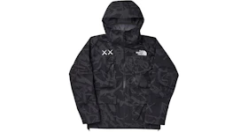 KAWS x The North Face Freeride Jacket TNF Black Dragline Print