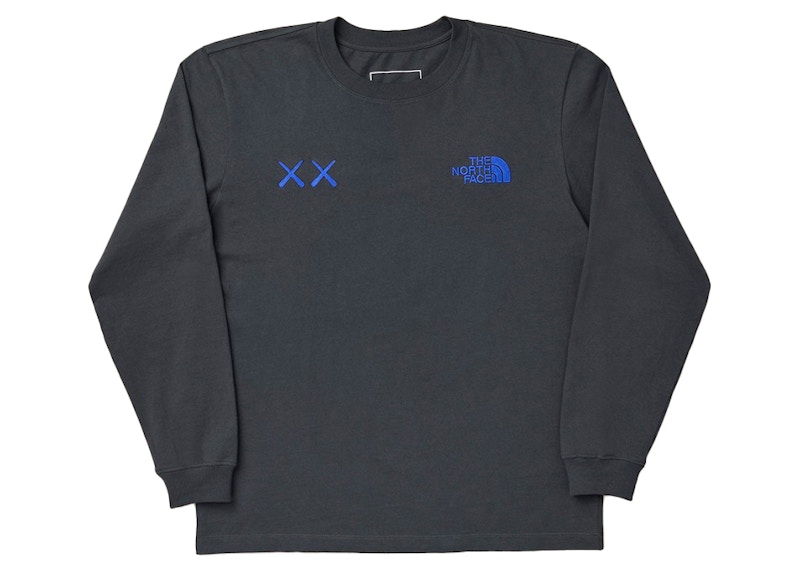 トップスKAWS x The North Face L/S Tee Asphalt Grey メンズ - FW21 - JP