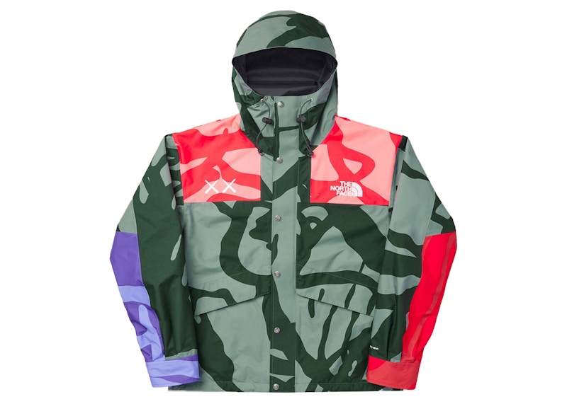 KAWS x The North Face Retro 1986 Mountain Jacket Balsam Green 86