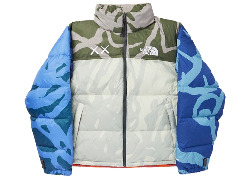 KAWS x The North Face Retro 1996 Nuptse Jacket Moonlight Ivory 