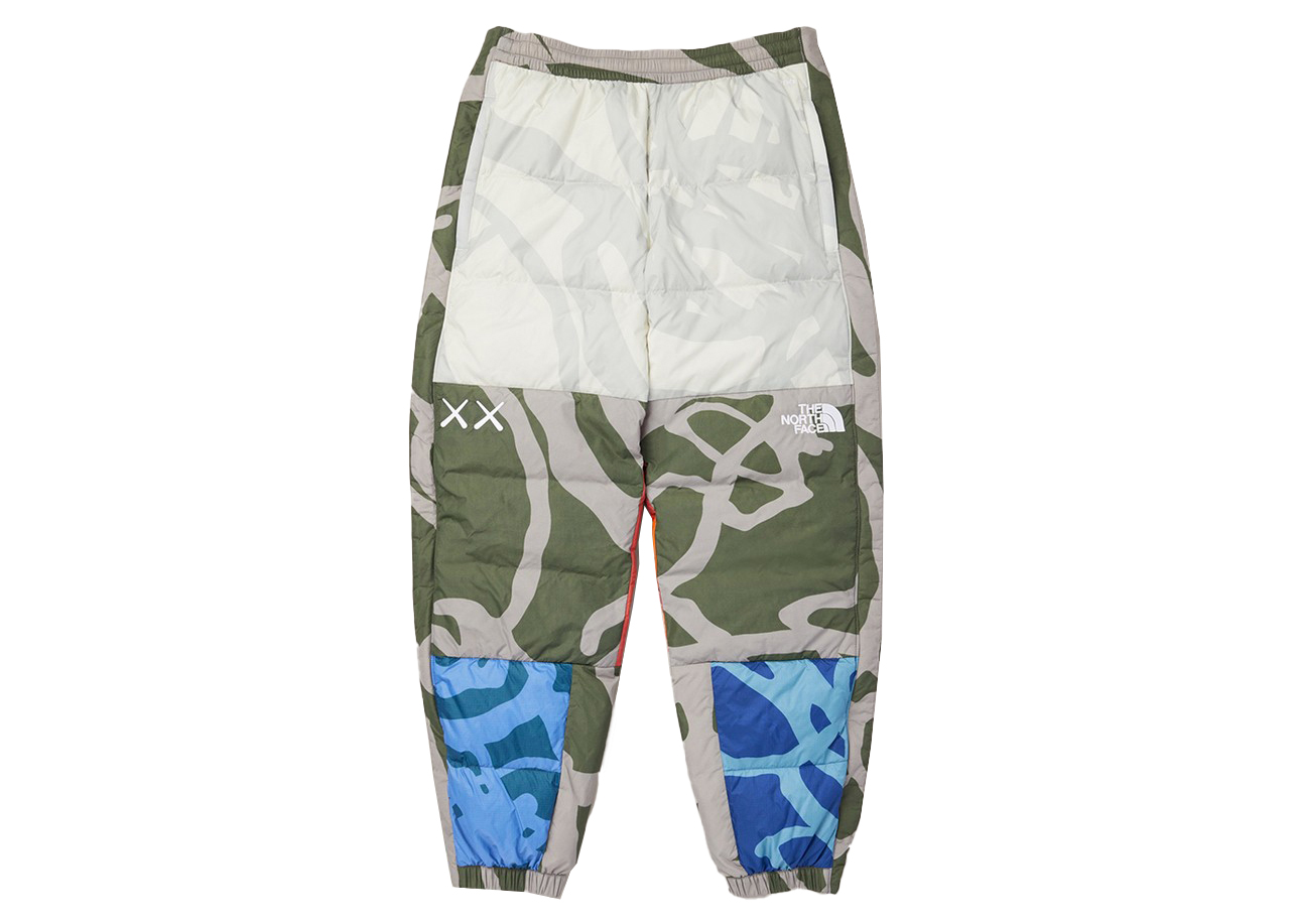 The North Face Kaws Puffer Pants Blue