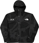 KAWS x The North Face Freeride Jacket TNF Black Dragline Print Men's - FW21  - US