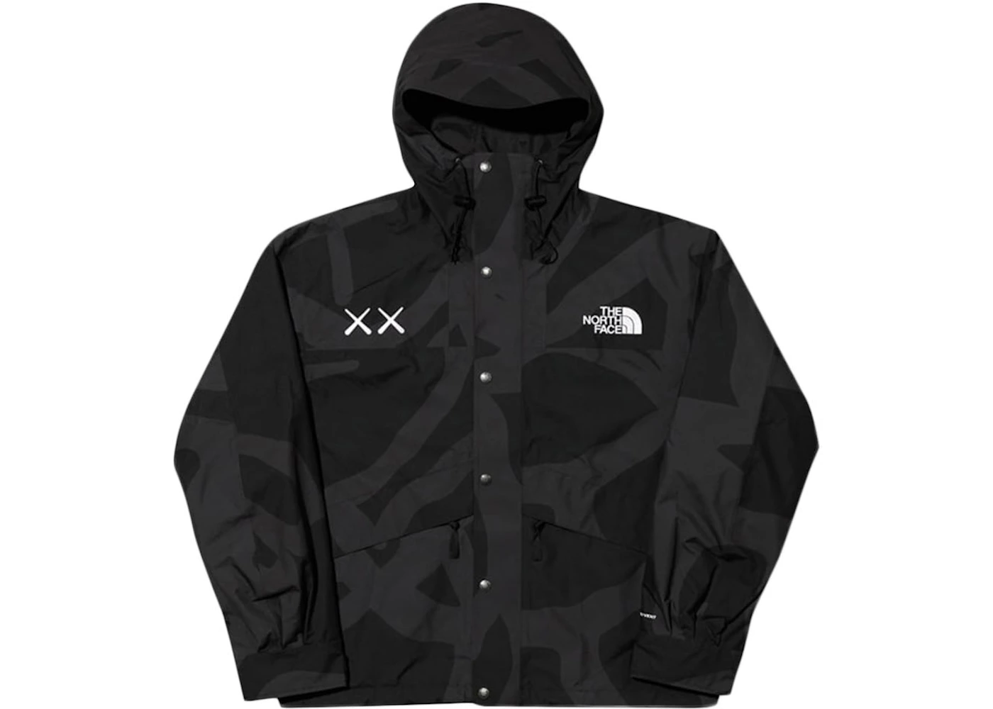 KAWS x The North Face Retro 1986 Mountain Jacket Black Men's