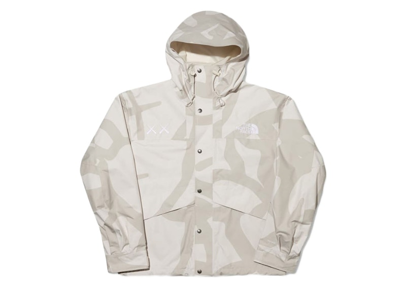 KAWS x The North Face Retro 1986 Mountain Jacket Moonlight Ivory Men's -  FW22 - GB