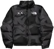 KAWS x The North Face Retro 1996 Nuptse Jacket Black Men's - FW22 - US