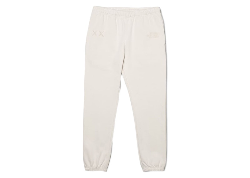 KAWS x The North Face Sweatpant Moonlight Ivory Men's - FW22 - US