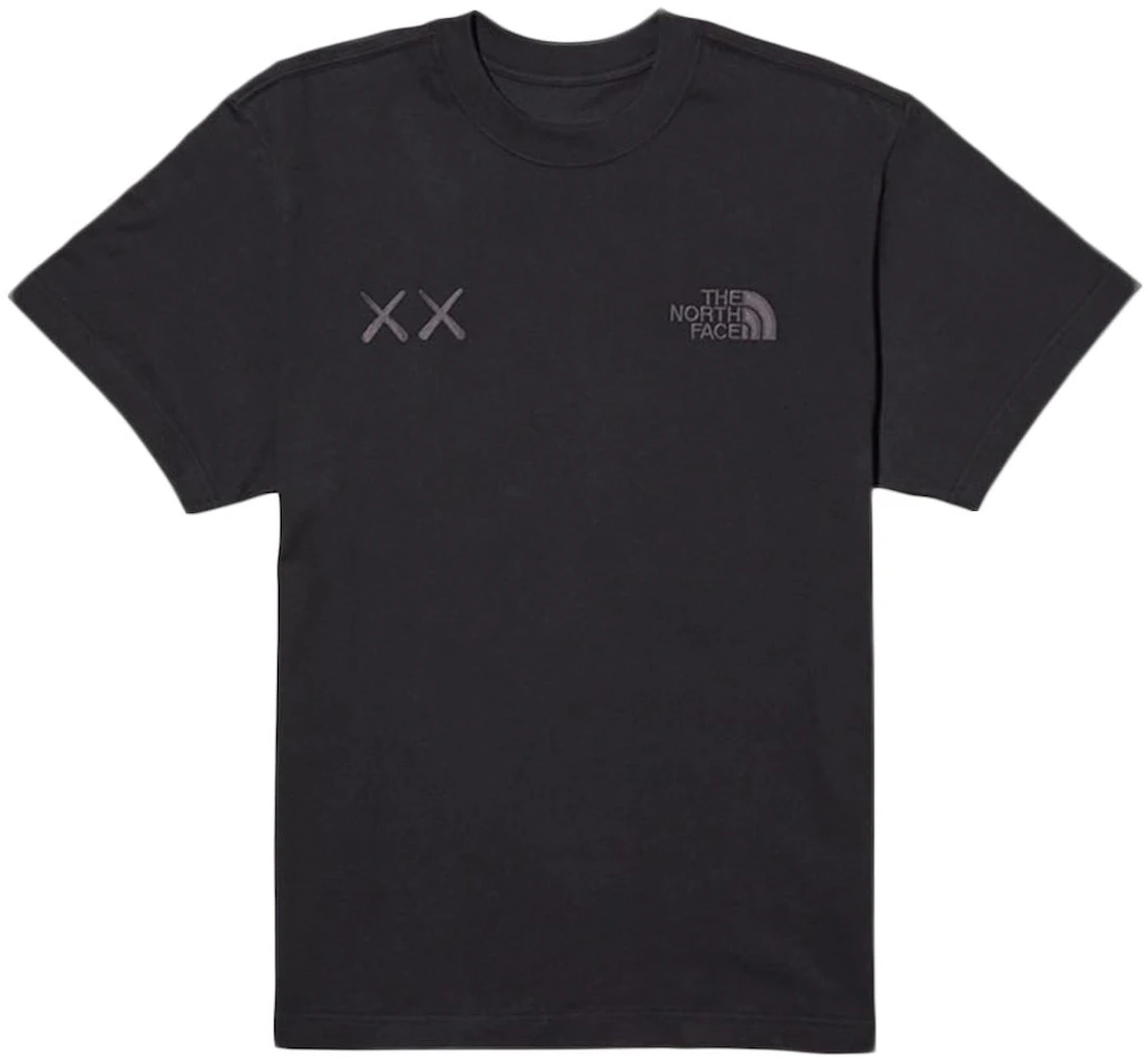 KAWS x The North Face T-shirt Black Men's - FW22 - US