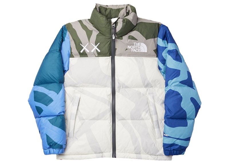 KAWS x The North Face Retro 1996 Nuptse Jacket Moonlight Ivory