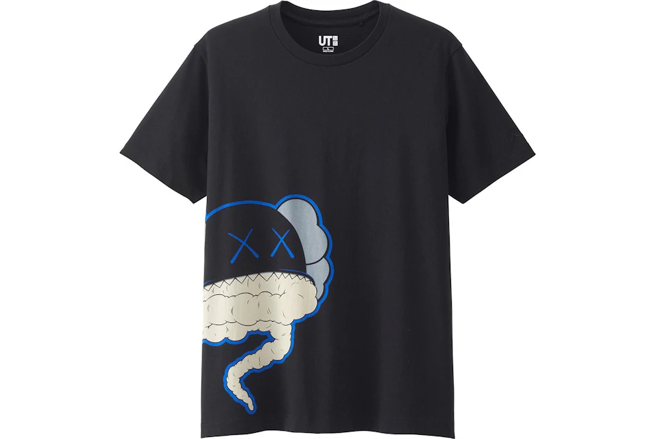 Kaws X Uniqlo Cloud Tee Black Ss16 Kaws X Uniqlo Cloud Tee Black Ss16