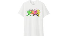 KAWS x Uniqlo Logo Tee (Japanese Sizing) White