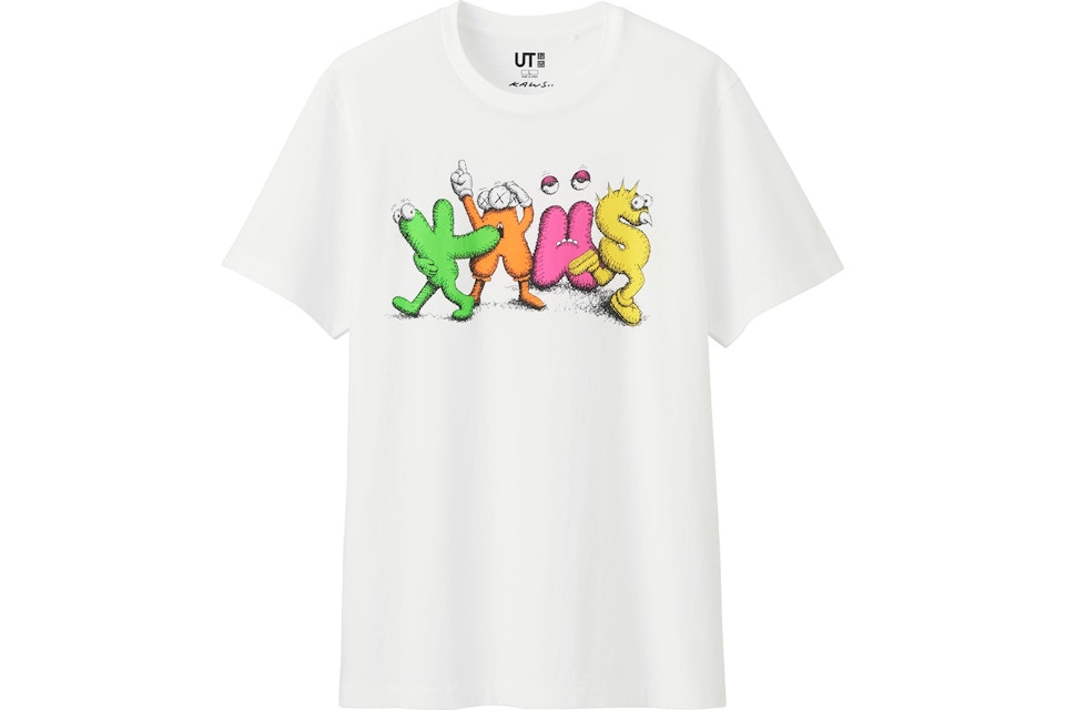 Kaws X Uniqlo Logo Tee White Ss16 Kaws X Uniqlo Logo Tee White Ss16