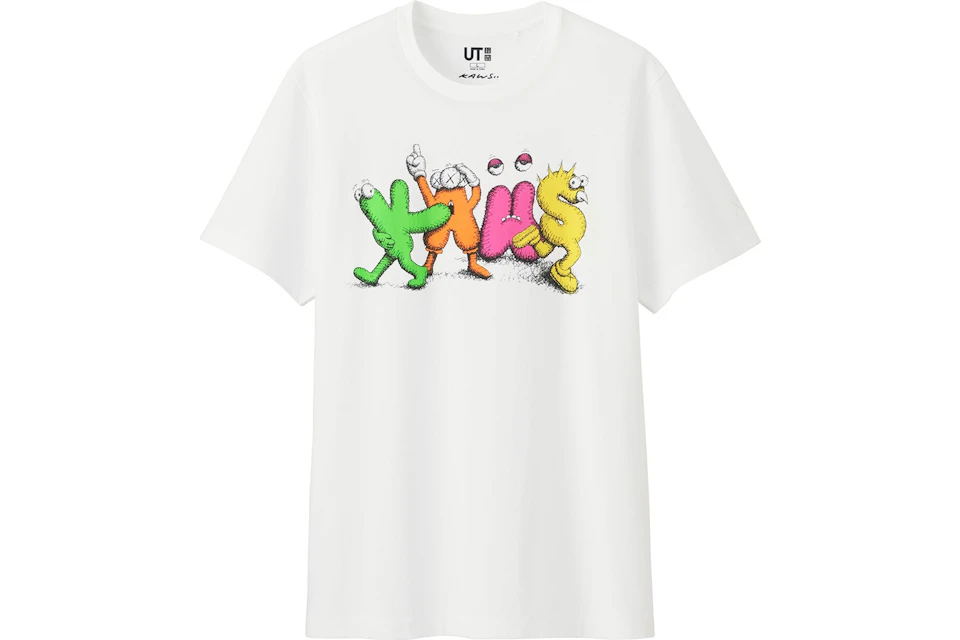 Kaws X Uniqlo Logo Tee White Ss16 Kaws X Uniqlo Logo Tee White Ss16