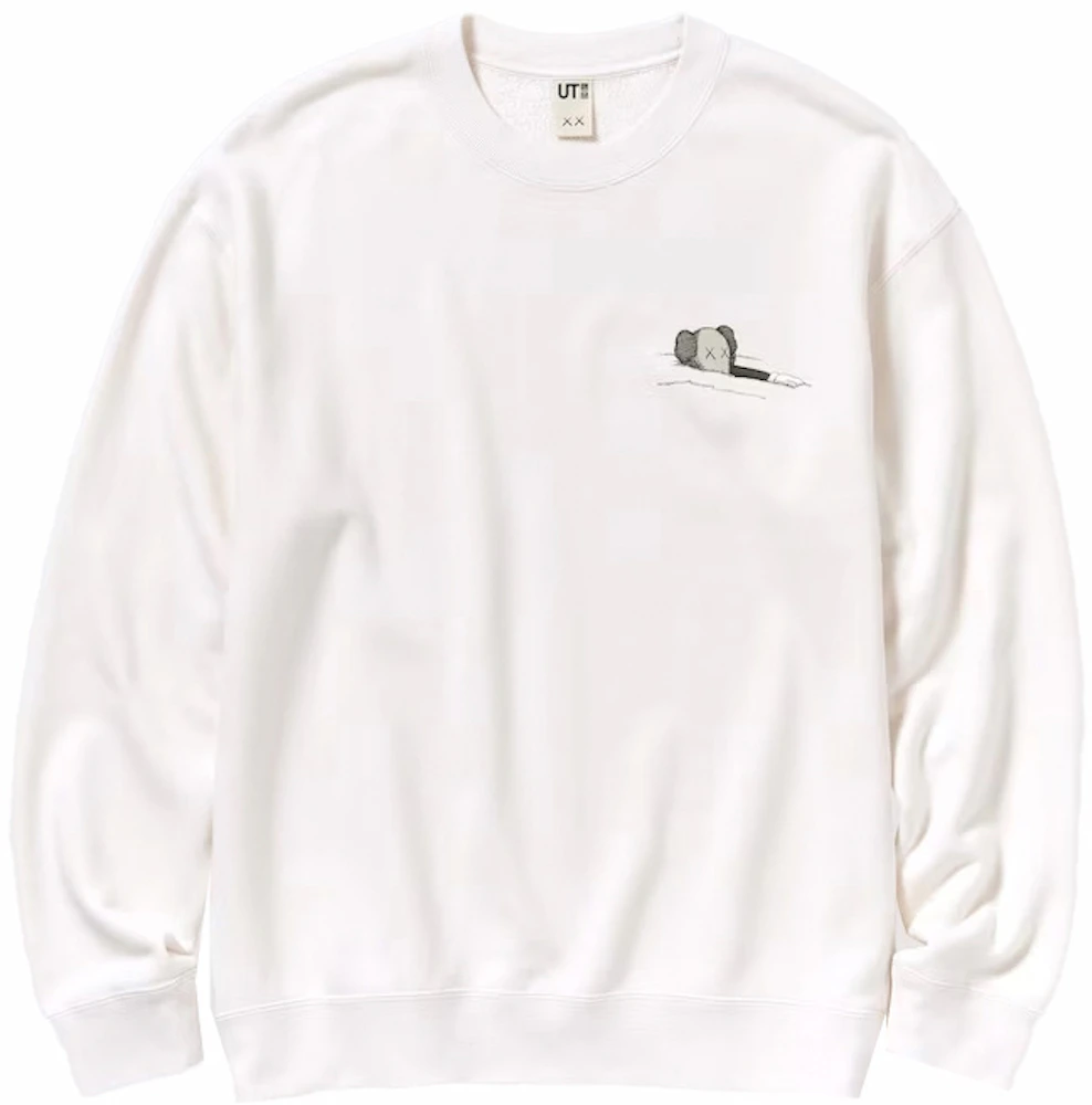 KAWS x Uniqlo Longsleeve Sweatshirt (US Sizing) Off White - FW23 - GB