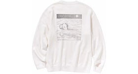 KAWS x Uniqlo Longsleeve Sweatshirt Off White