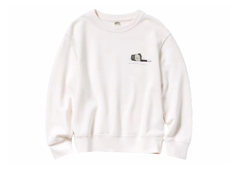 KAWS x Uniqlo Kids Longsleeve Sweatshirt (US Sizing) Off White