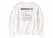 KAWS x Uniqlo Longsleeve Sweatshirt (Youth) Off White