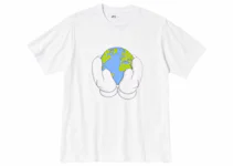 KAWS x Uniqlo Peace For All S/S Graphic T-shirt White