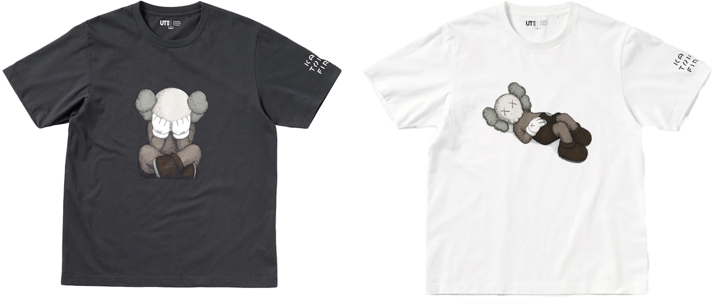KAWS x Uniqlo Tokyo First Tee (Japanese Sizing) Graphic Tee Set 1 - SS21
