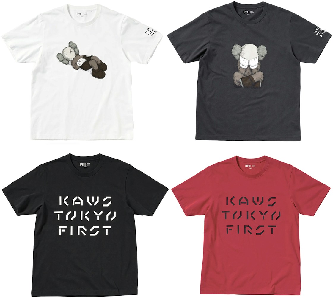 KAWS x Uniqlo Tokyo First Tee (Japanese Sizing) Graphic Tee Set3 - SS21