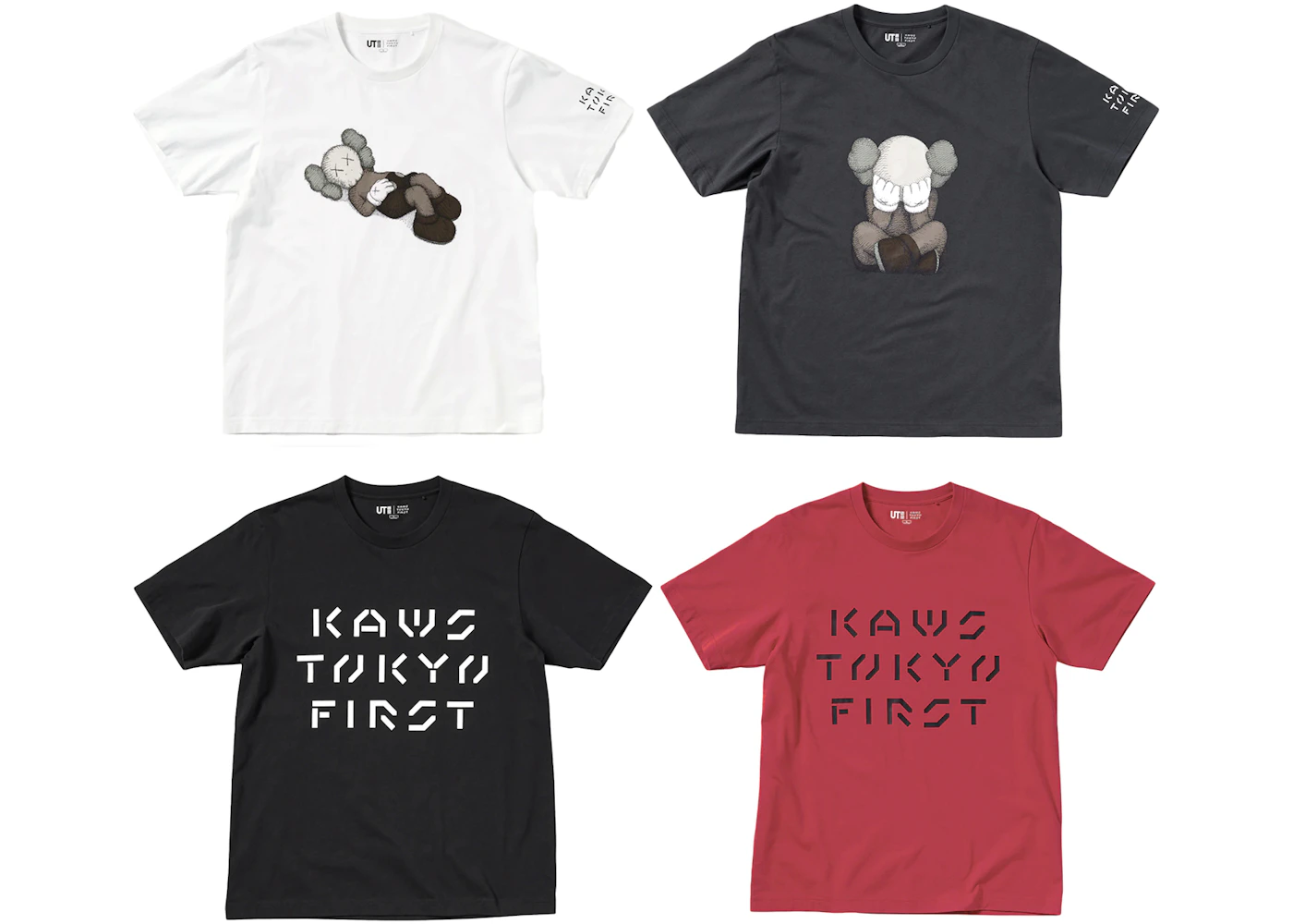Kaws X Uniqlo Tokyo First Tee Japanese Sizing Graphic Tee Set3 Ss21 Kaws X Uniqlo Tokyo First Tee Japanese Sizing Graphic Tee Set3 Ss21