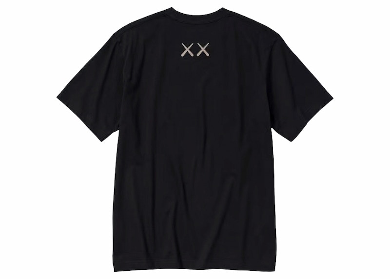 KAWS x Uniqlo UT Short Sleeve Graphic T-shirt (Asia Sizing) Black 