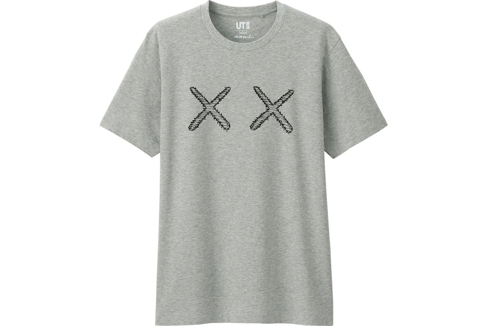 Kaws X Uniqlo Xx Tee Gray Ss16 Kaws X Uniqlo Xx Tee Gray Ss16