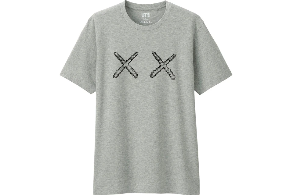 Kaws X Uniqlo Xx Tee Gray Ss16 Us Kaws X Uniqlo Xx Tee Gray Ss16 Us
